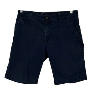 Adriano Goldschmied Navy Griffin Relaxed Shorts Men’s 33 Preppy Casual Golf Work
